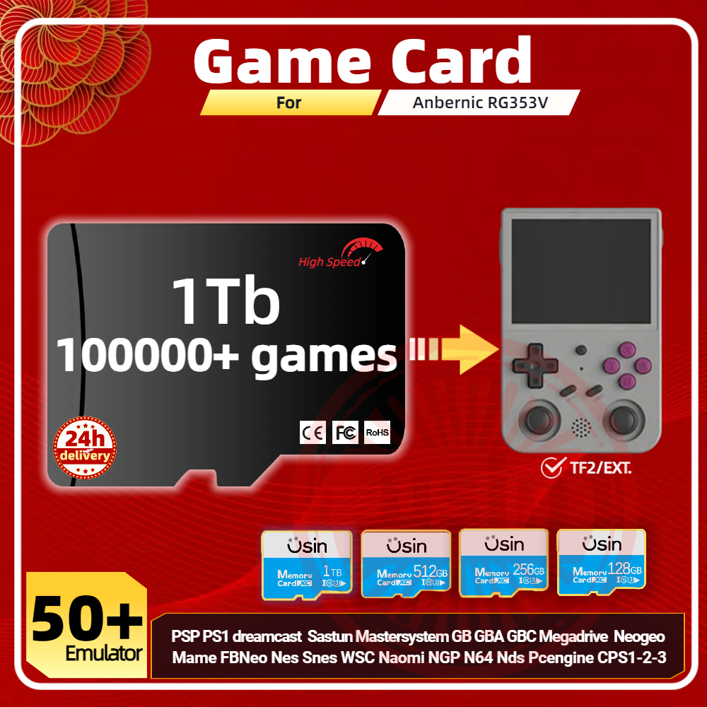 Gaming Console Retro - Game Card For Anbernic RG353V RG353VS