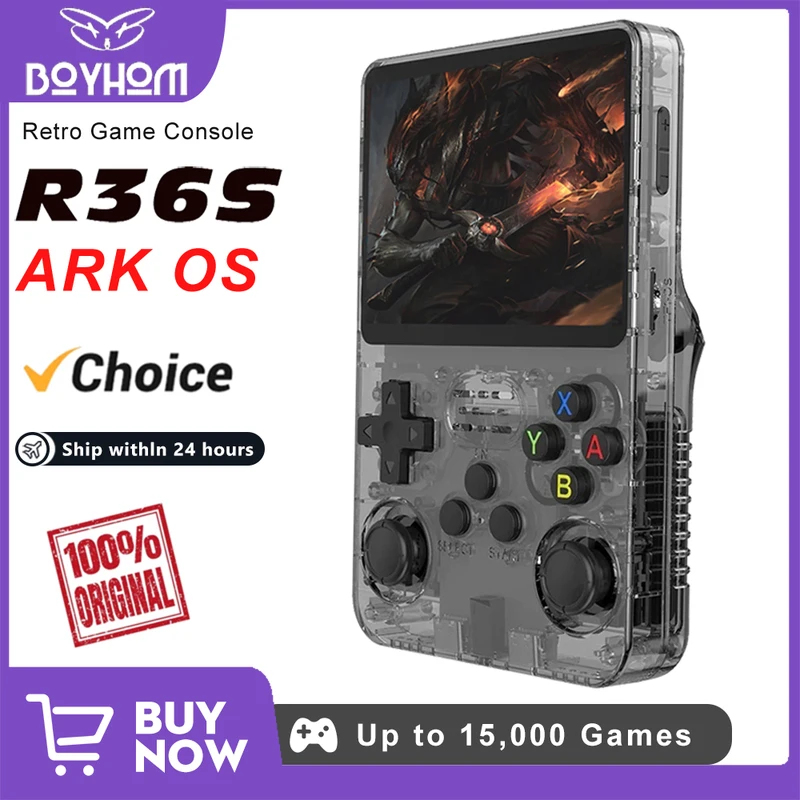 Gaming Console Deals - R36S Retro Handheld Game Console Linux