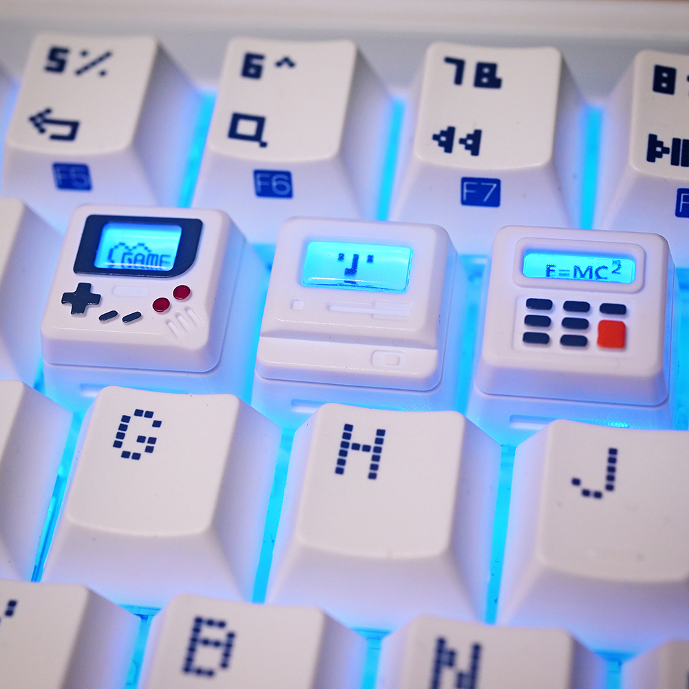 Gaming Console Retro - K-04 3-in-1 Transparent Gaming Mechanical Keyboard