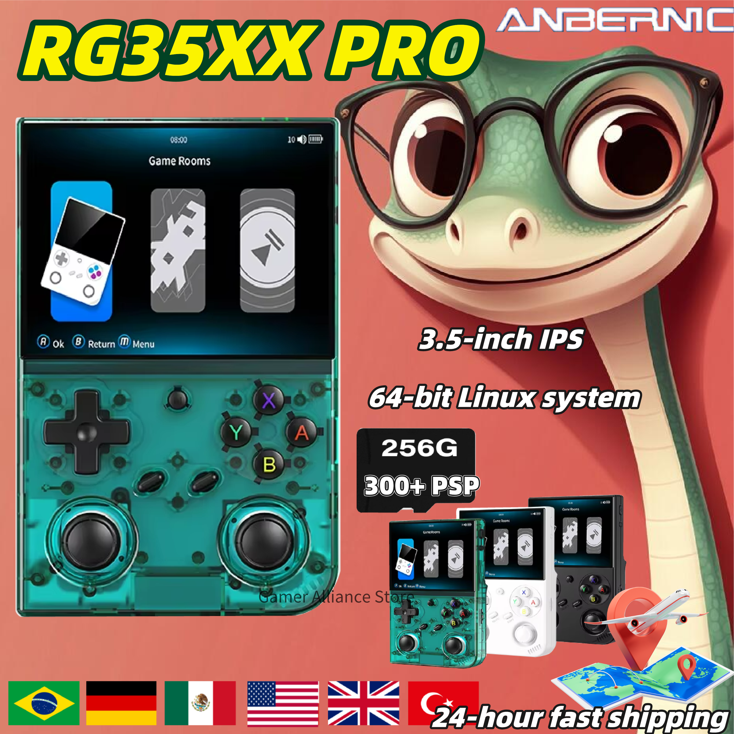 Anbernic RG 35XXPro RG35XX Pro - огляд і ціна Gaming Console Deals