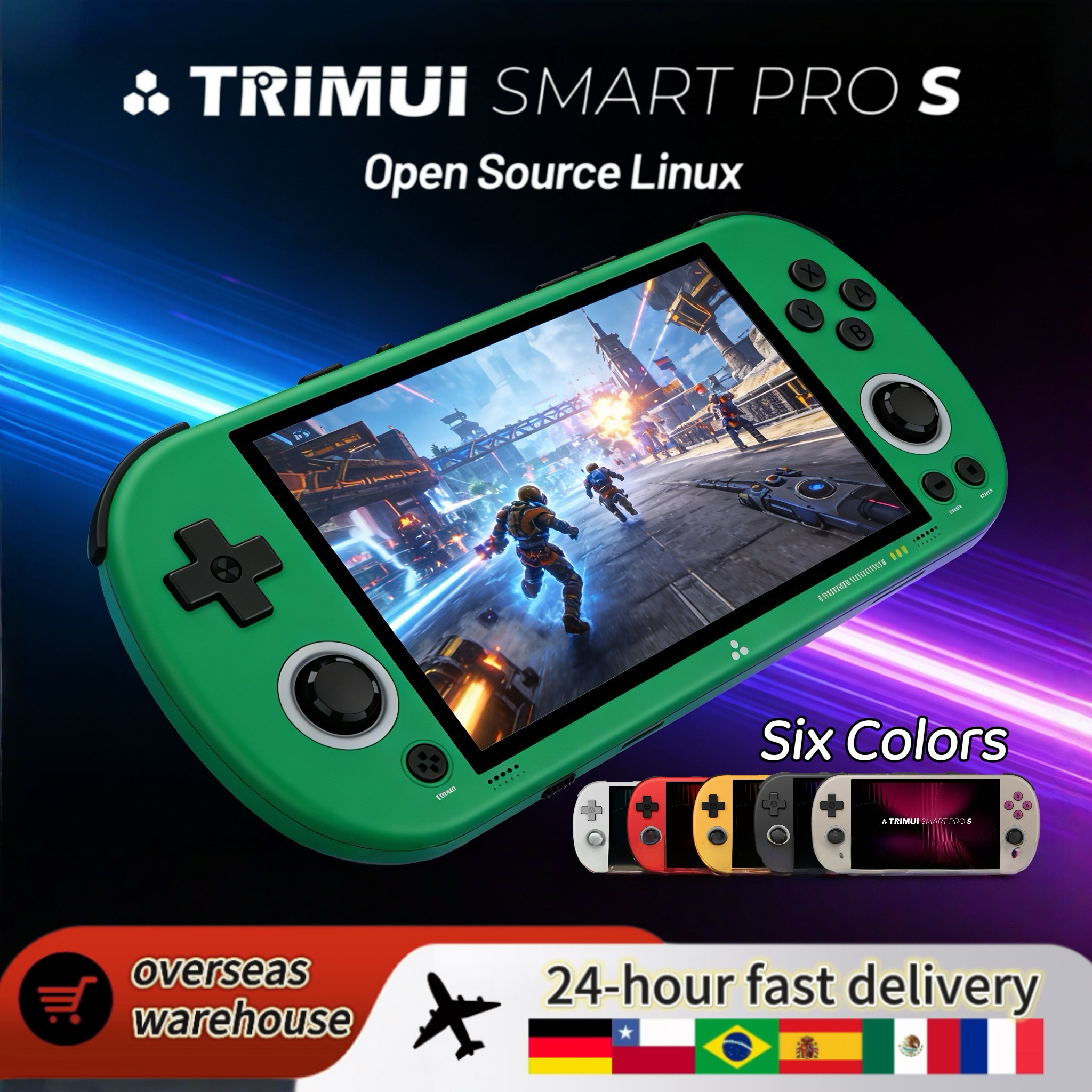 NEW TRIMUI SMART PRO S handhel - огляд і ціна Gaming Console News