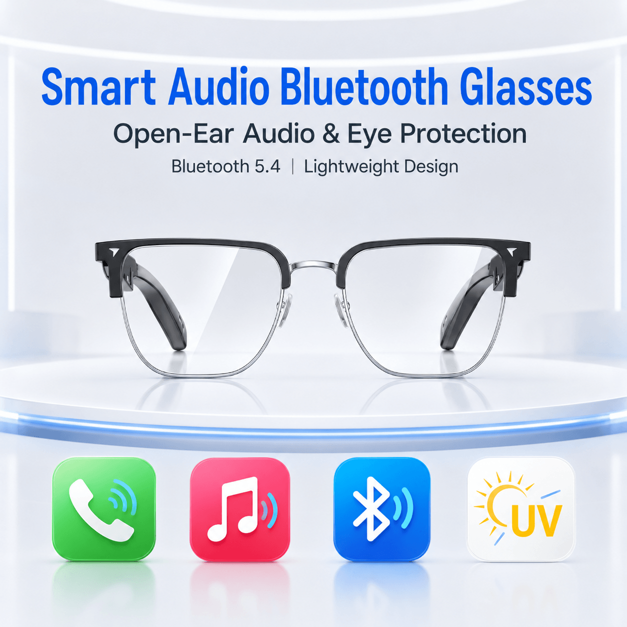 AIMB V2 Smart Bluetooth Glasse - огляд і ціна Gaming Glasses Uv