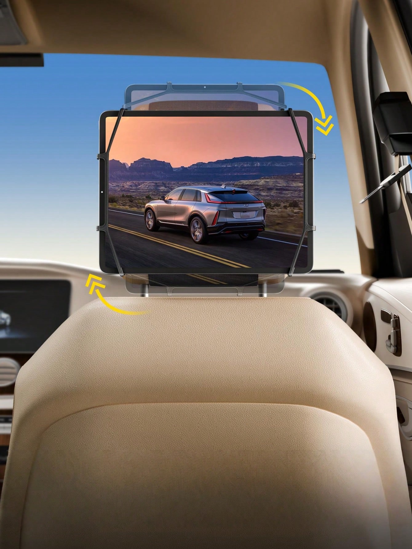 Car Headrest Tablet Holder – 3 - огляд і ціна Gaming Console Holder
