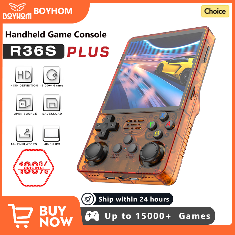 BOYHOM NEW R36PLUS Open Source - огляд і ціна Gaming Console Deals