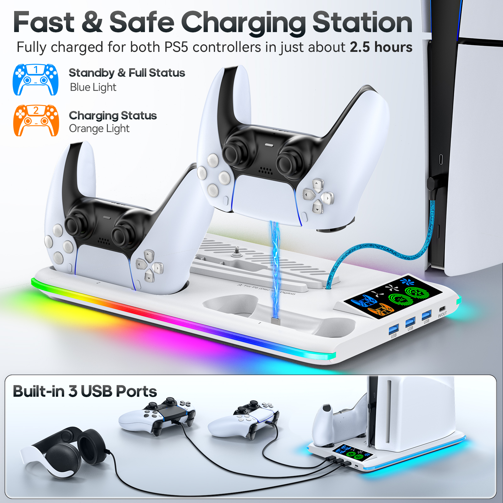 Game Stand For Sony PS5 Consol - огляд і ціна Gaming Console Holder