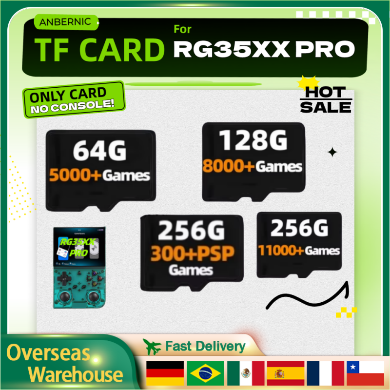 For ANBERNIC RG35XX PRO Memory - огляд і ціна Gaming Console Retro
