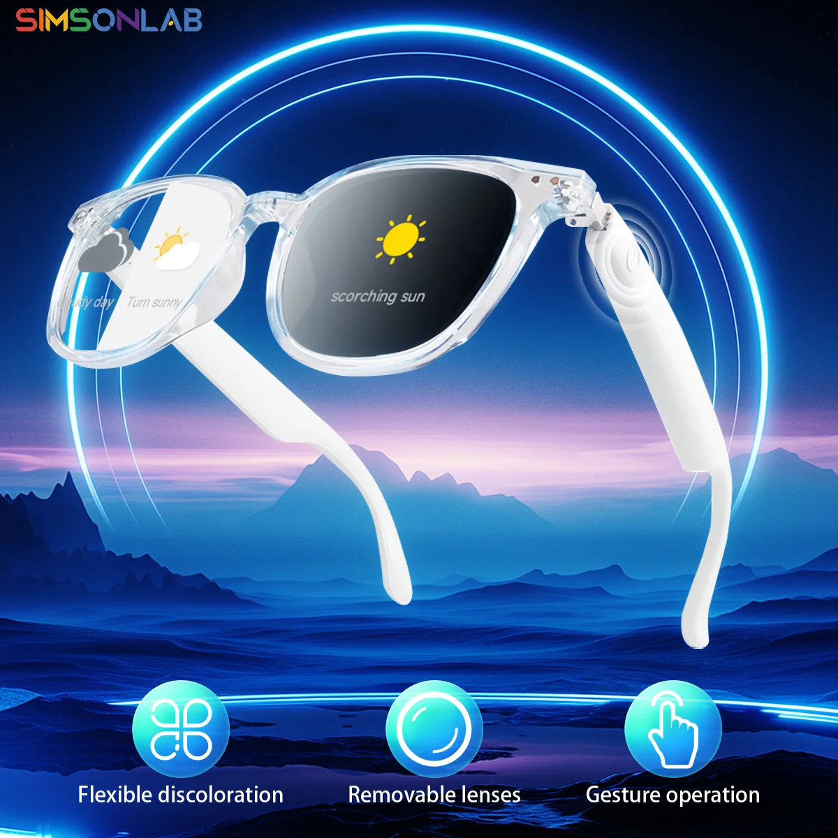 New Smart Glasses GS07 UV Prot - огляд і ціна Gaming Glasses Uv