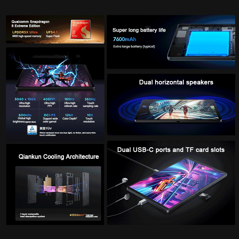 2025 New Lenovo LEGION Y700 4t - огляд і ціна Gaming Console Lenovo