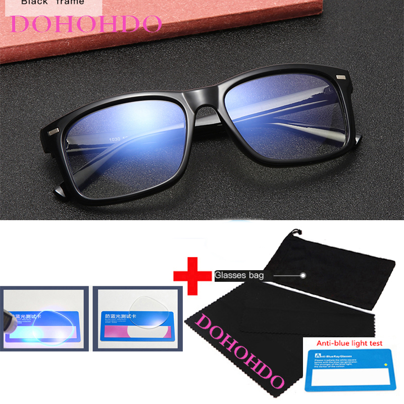 DOHOHDO 2026 Square Anti Blue  - огляд і ціна Gaming Glasses Uv