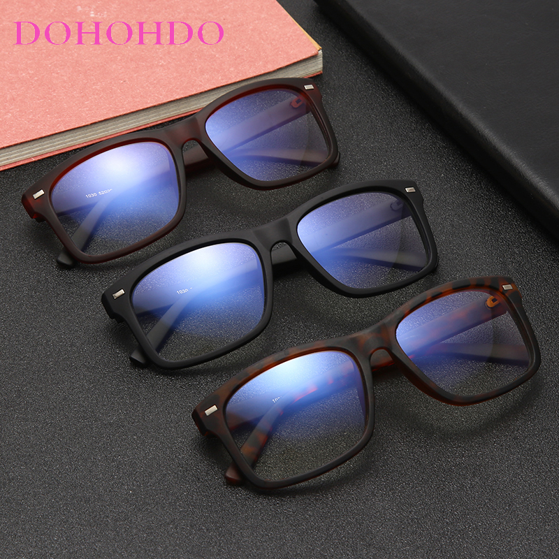 DOHOHDO 2026 Square Anti Blue  - огляд і ціна Gaming Glasses Uv