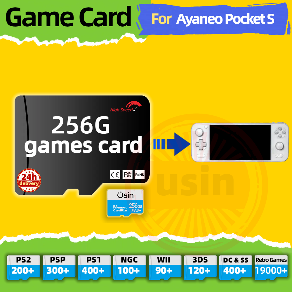 Game Card For Ayaneo Pocket S  - огляд і ціна Gaming Console Retro