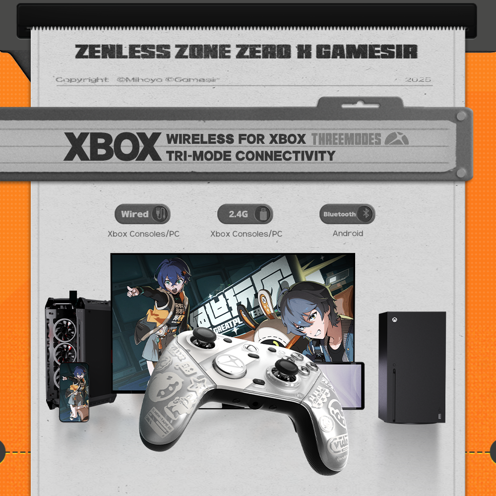 GameSir G7 Pro Zenless Zone Ze - огляд і ціна Gaming Console G7