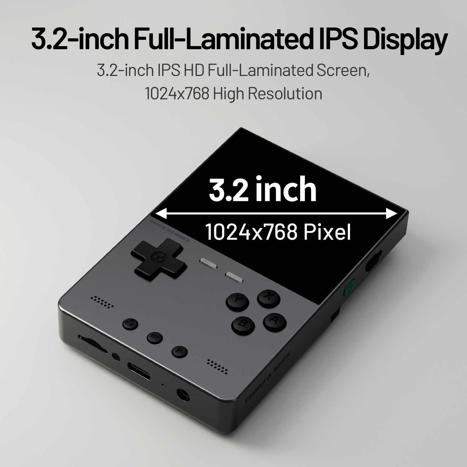 Metal Body Trimui Brick Hammer - огляд і ціна Gaming Console Lenovo